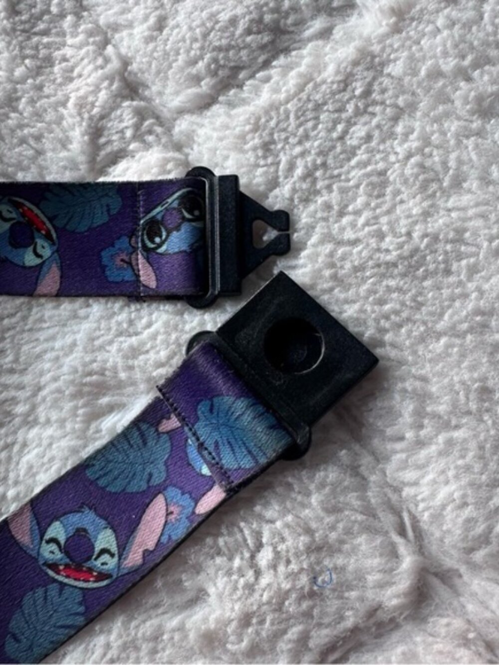 Disney | Stitch Unisex Blue and Purple Detachable Lanyard | Size 10" - Picture 7 of 7